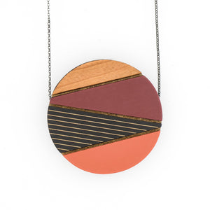 Nora Angular Lines Necklace