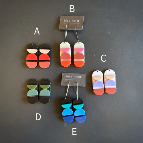 Abacus Half Moons Earring · Medium | SALE