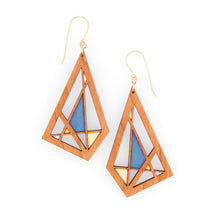 Abstract Diamond Polygon Earring
