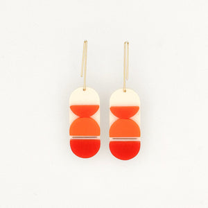 Abacus Colorblock Earring · Large