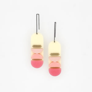 Abacus Colorblock Earring · Large