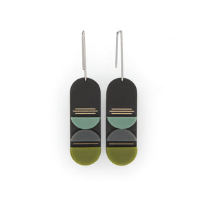 Abacus Colorblock Earring · Large