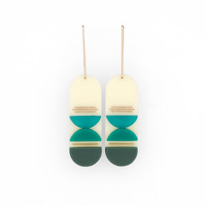 Abacus Colorblock Earring · Large