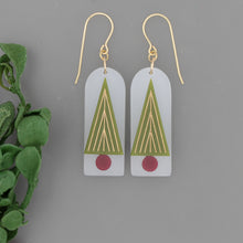 Classic Christmas Tree Earring