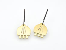 Anna Flower Hook Earrings - 14K GF or Silver