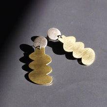 Wide Squiggle Post Earrings