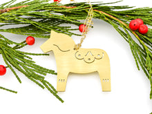 Dala Horse Christmas Ornament