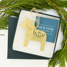 Dala Horse Christmas Ornament