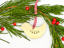 Brass Bird Christmas Ornament