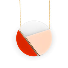 Margritte Reversible Minimalist Statement Necklace