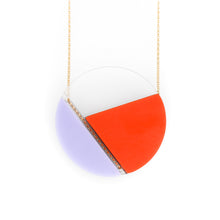 Margritte Reversible Minimalist Statement Necklace