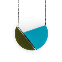 Margritte Reversible Minimalist Statement Necklace