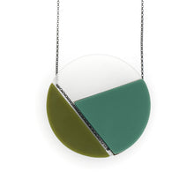 Margritte Reversible Minimalist Statement Necklace