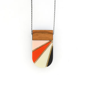 Solvej Geo Rays Necklace