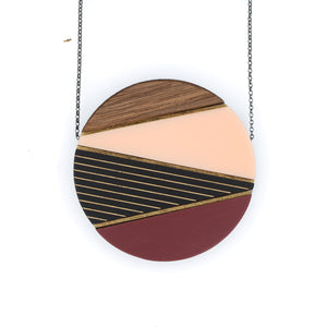 Nora Angular Lines Necklace