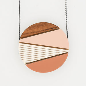 Nora Angular Lines Necklace