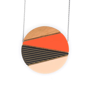 Nora Angular Lines Necklace