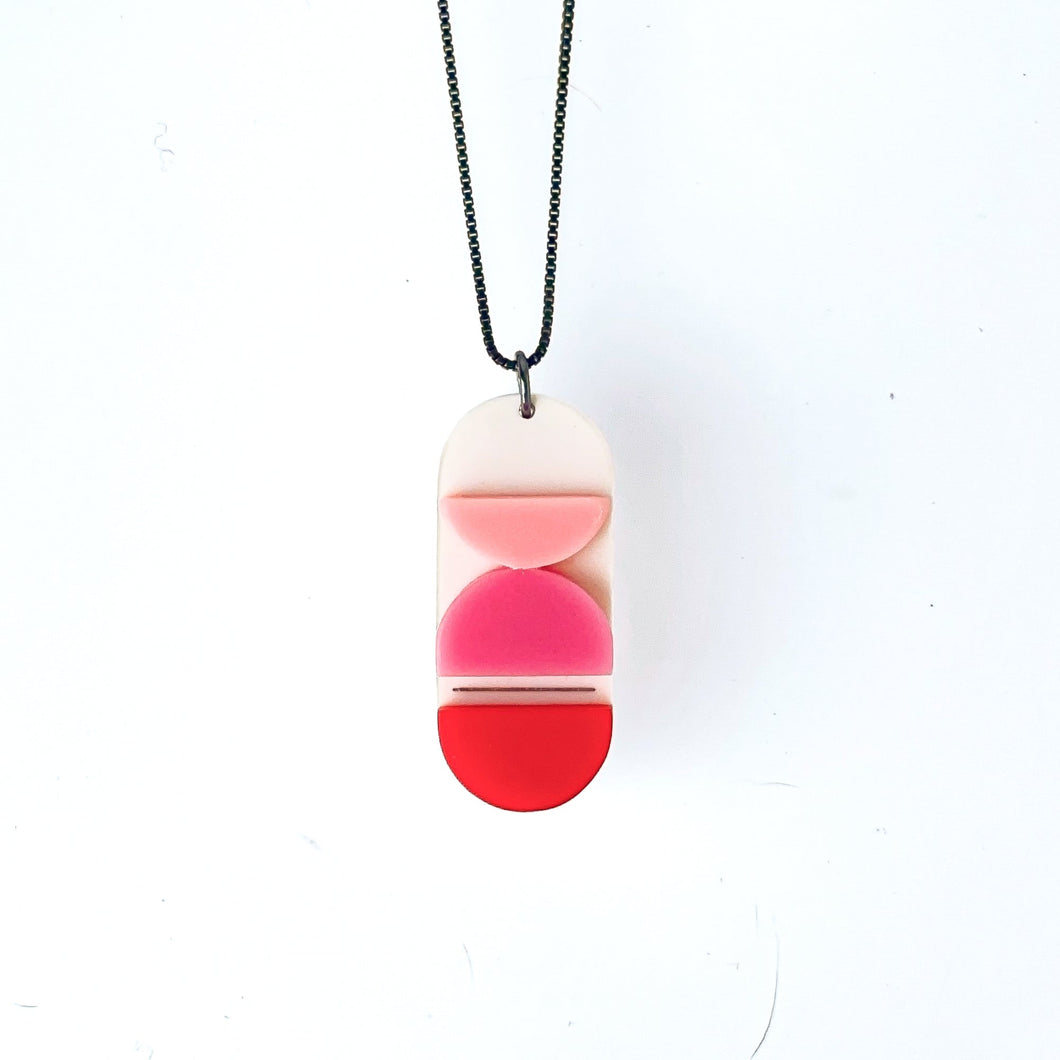 Abacus Ombre Necklace · Medium