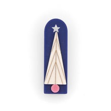 Christmas Tree Lapel Pin · skinny