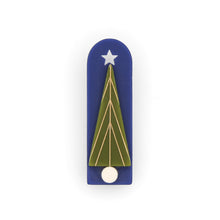 Christmas Tree Lapel Pin · skinny