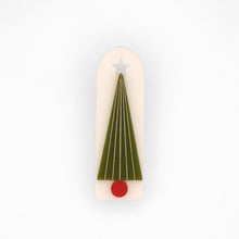 Christmas Tree Lapel Pin · skinny