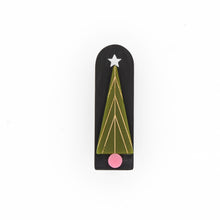 Christmas Tree Lapel Pin · skinny