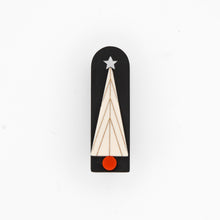 Christmas Tree Lapel Pin · skinny