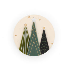 Snow Globe Brooch · Holiday Trees