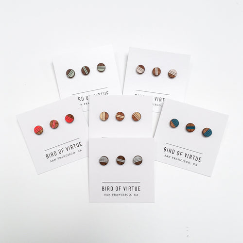 Circles Triplet Stud Set · SALE