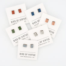 Rectangle Geo Lines Studs · SALE