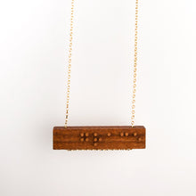 Braille Virtue Necklaces | modern