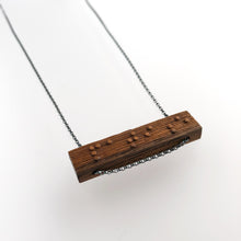Braille Virtue Necklaces | modern