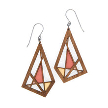 Abstract Diamond Polygon Earring