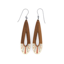 Fan Teardrop Earring