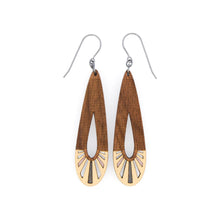 Fan Teardrop Earring