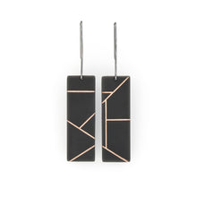 Freja Rectangle MCM Earring