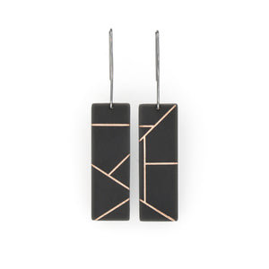 Freja Rectangle MCM Earring