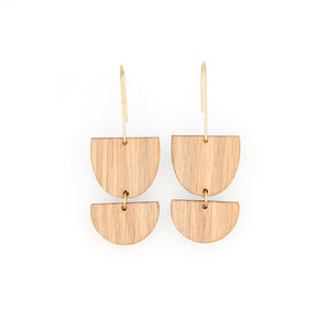 Flitta Earring · Double Semi-circle