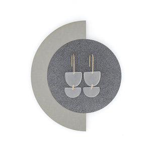 Flitta Earring · Double Semi-circle
