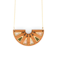 Azteca Semi-Circle Necklace