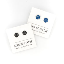 Duotone Black + White Studs