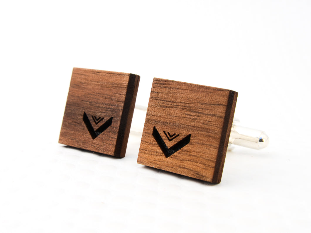 Chevron Cuff Link